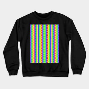 Psychedelic Stripes Crewneck Sweatshirt